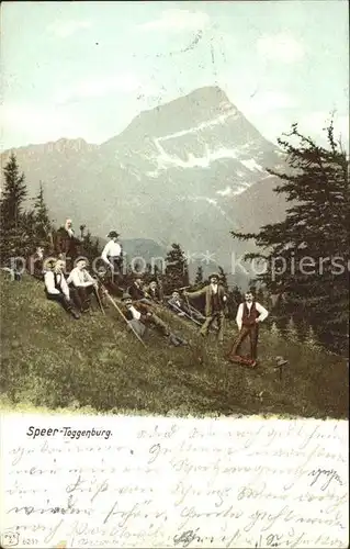 Ebnat Kappel Speer Appenzeller Alpen Wandergruppe Kat. Ebnat Kappel