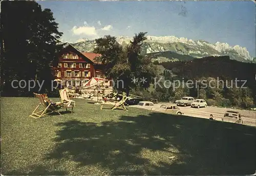 Grabserberg Badekurhaus Naturschwefelbad Alpenblick Kat. Grabserberg