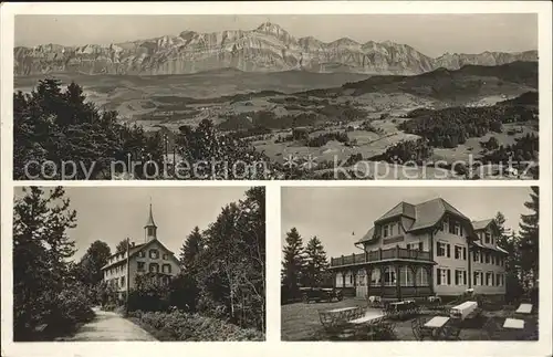 Gaehwil St Iddaburg Alte Toggenberg Alpenpanorama Kat. Gaehwil