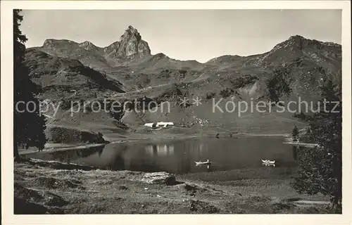 Oberterzen Seebenalpsee mit Sexmoor Kat. Oberterzen