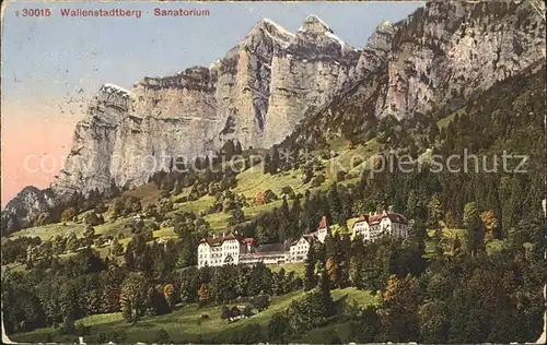 Walenstadtberg Sanatorium Gebirge Kat. Walenstadtberg
