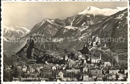 Sion VS Tourbillon et Valere Chateau Alpes Kat. Sion