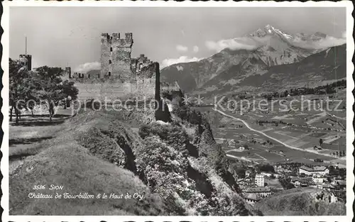 Sion VS Chateau de Tourbillon et le Haut de Cry Kat. Sion