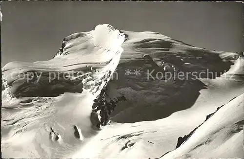 Saas Fee Strahlhorn Walliser Alpen Gebirgspanorama Kat. Saas Fee