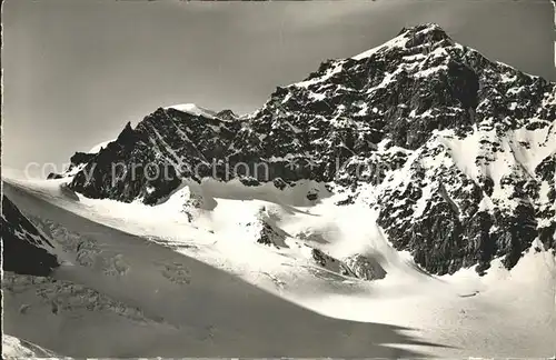 Saas Fee Allalinhorn Walliser Alpen Gebirgspanorama Kat. Saas Fee