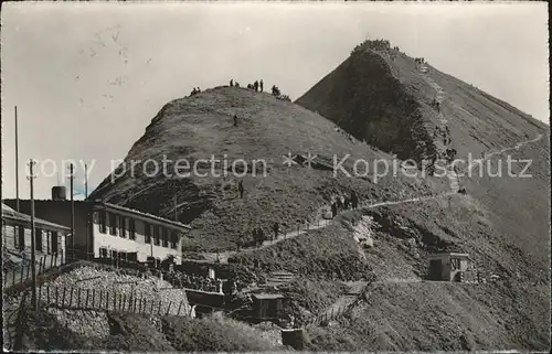 Brienzer Rothorn BE Berghotel Rothorn Kulm Gipfel Kat. Brienzer Rothorn