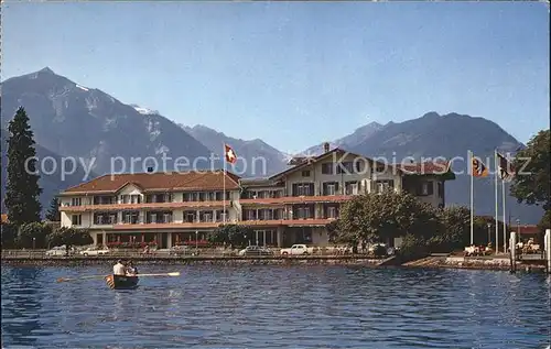 Boenigen Interlaken Hotel Seiler au Lac am Quai Brienzersee Kat. Boenigen Interlaken