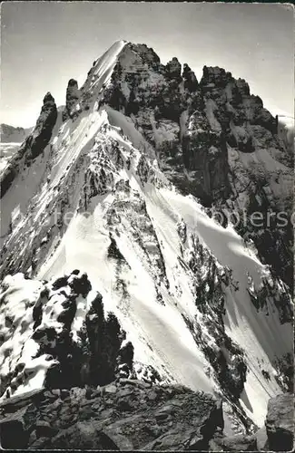 Gspaltenhorn Gebirgspanorama Berner Alpen Kat. Gspaltenhorn
