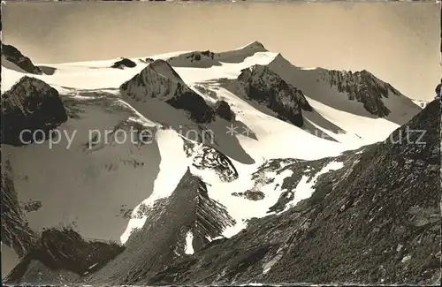 Lenk Simmental Wildhorn Gebirgspanorama Berner Alpen Kat. Lenk Simmental