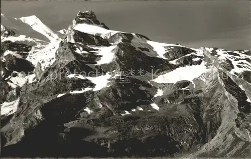 Hohtuerli Weisse Frau Wilde Frau Gebirgspanorama Berner Alpen Kat. Hohtuerli