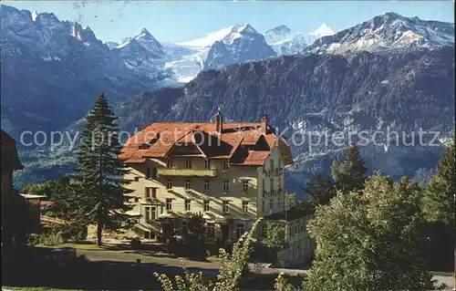 Hasliberg Hohfluh Hotel Alpenruhe Berner Alpen Kat. Hasliberg Hohfluh