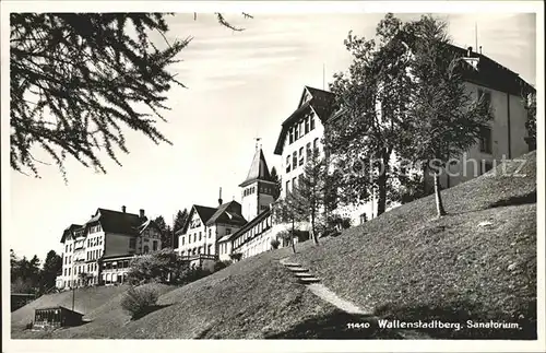 Walenstadtberg Sanatorium Kat. Walenstadtberg