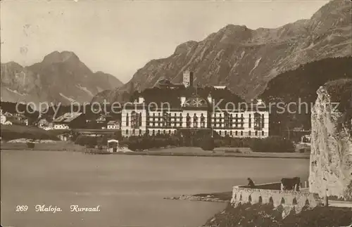 Maloja Chiavenna Kursaal Kat. Maloja