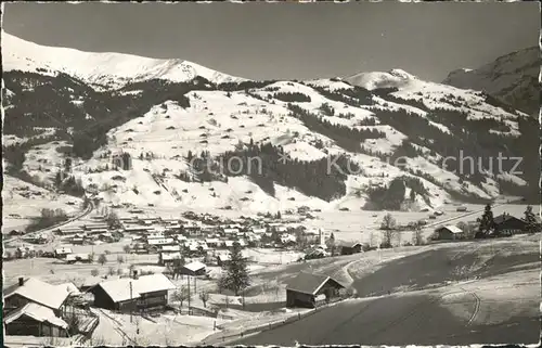 Lenk Simmental mit Laveygrat Hahnenmoospass und Wildstrubel Kat. Lenk Simmental