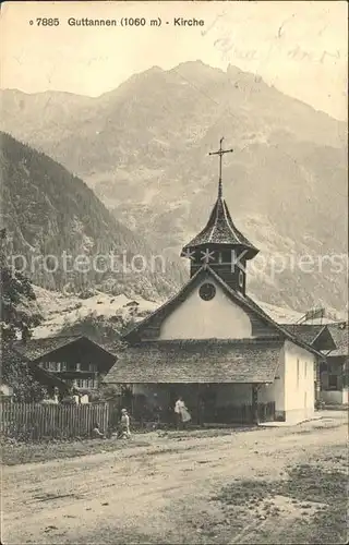 Guttannen Kirchenpartie Kat. Guttannen