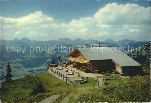 Gstaad Berghaus Wasserngrat Kat. Gstaad