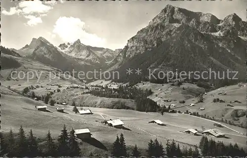 Grimmialp Schwenden Rothorn Spillgerten Seehorn Kat. Grimmialp