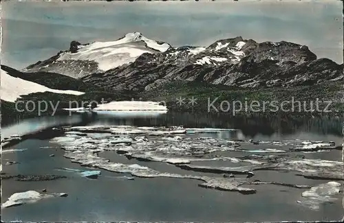 Lenk Simmental Rawilpass mit Wildhorn Schneidehorn Kat. Lenk Simmental