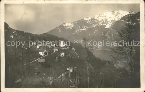 Obstalden Panorama mit Walensee Alpen Kat. Obstalden
