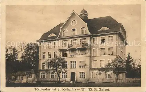 Wil SG Toechter Institut St Katharina Kat. Wil SG