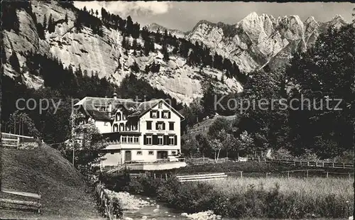 Ennetbuehl Kurhaus Seeben mit Saentis Appenzeller Alpen Kat. Ennetbuehl