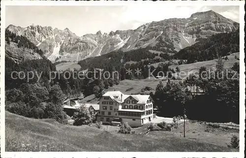 Ennetbuehl Kurhaus Seeben Alpenpanorama Kat. Ennetbuehl