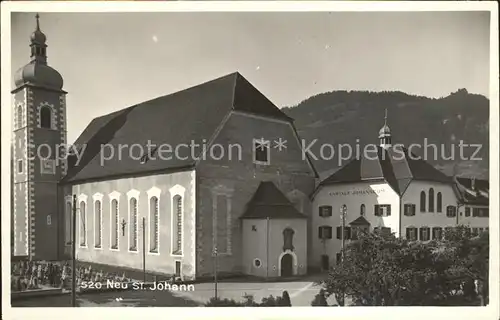 Neu St Johann Kirche Kat. Neu St Johann Nesslau