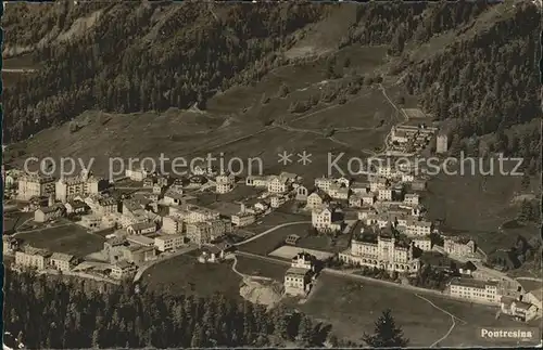 Pontresina Blick ins Tal Kat. Pontresina