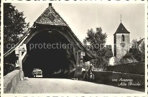 Aarberg Alte Bruecke Kat. Aarberg