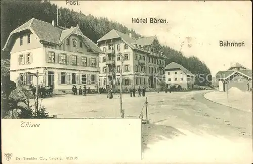 Titisee Hotel Boeren Post Bahnhof  / Titisee-Neustadt /Breisgau-Hochschwarzwald LKR