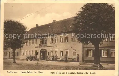 Hasselfelde Hotel Koenig von Schweden  / Hasselfelde /Harz LKR