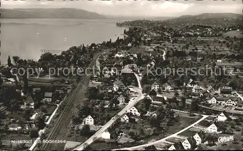 Nussdorf ueberlingen Fliegeraufnahme / ueberlingen /Bodenseekreis LKR