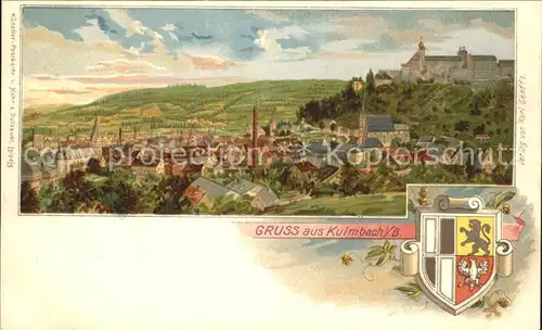 Kulmbach Wappen Litho / Kulmbach /Kulmbach LKR