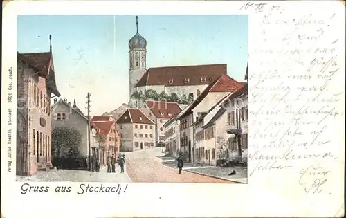 Stockach Baden Goldfenster-Karte / Stockach /Konstanz LKR