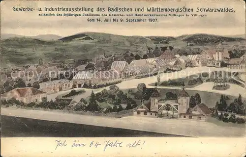 Villingen-Schwenningen Gewerbe- und Industrieausstellung Schwarzwald Jubilaeum / Villingen-Schwenningen /Schwarzwald-Baar-Kreis LKR
