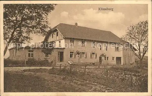 Kuessaburg Gasthaus zur Kuessaburg / Kuessaberg /Waldshut LKR