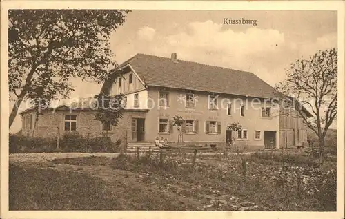 Kuessaburg Gasthaus zur Kuessaburg / Kuessaberg /Waldshut LKR
