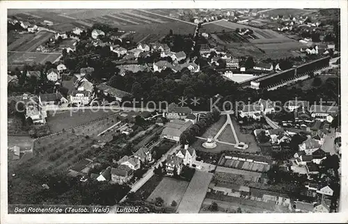 Bad Rothenfelde Fliegeraufnahme / Bad Rothenfelde /Osnabrueck LKR