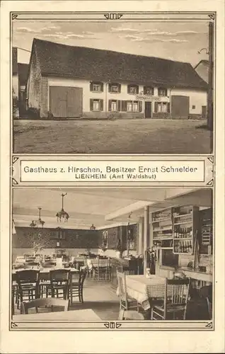 Lienheim Gasthaus zum Hirschen  / Hohentengen /Waldshut LKR