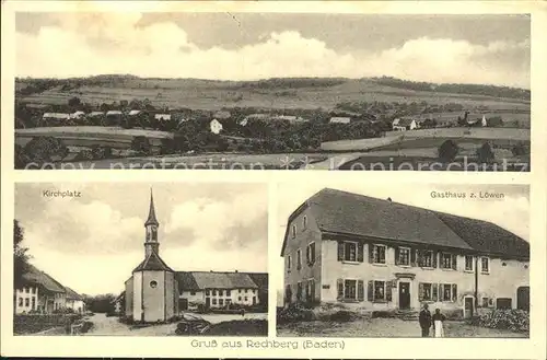 Rechberg Klettgau Gasthaus zum Loewen Kirchplatz  / Klettgau /Waldshut LKR