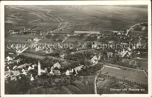 Erzingen Klettgau Fliegeraufnahme Bahnpost / Klettgau /Waldshut LKR