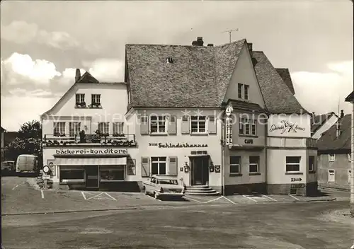 Morbach Hunsrueck Hotel zum Schinderhannes Baeckerei-Konditorei / Morbach /Bernkastel-Wittlich LKR