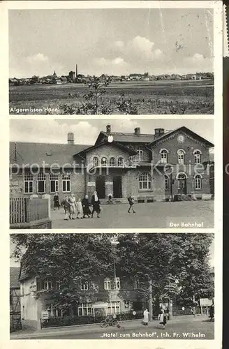 Algermissen Bahnhof Hotel zum Bahnhof  / Algermissen /Hildesheim LKR