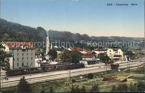 Cossonay-Ville Gare Bahnhof Eisenbahn / Cossonay-Ville /Bz. Cossonay