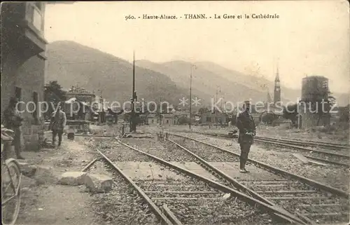 Thann Haut Rhin Elsass Gare Cathedrale / Thann /Arrond. de Thann