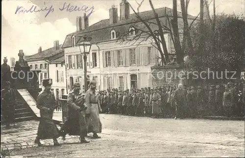 Stenay Soldaten Stadtplatz / Stenay /Arrond. de Verdun