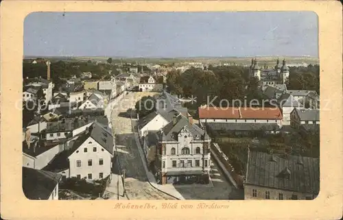 Hohenelbe Tschechien Blick vom Kirchturm  / Vrchlabi /