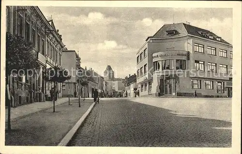 Melnik Tschechien Strassenmotiv Gebaeude  / Melnik /