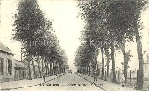 Le Cateau-Cambresis Avenue de la Gare  / Le Cateau-Cambresis /Arrond. de Cambrai
