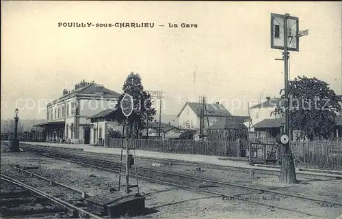 Pouilly-sous-Charlieu Bahnhof / Pouilly-sous-Charlieu /Arrond. de Roanne